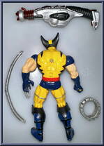 Wolverine from X-Men - Classics - Light Up Weapons manufactured by Toy Biz [Loose]