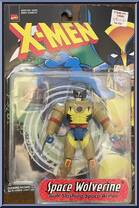 Wolverine (Space) from X-Men - Exclusives - KayBee - Series 1 manufactured by Toy Biz [Front]