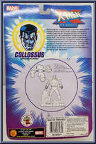 Colossus from X-Men - Classics - 2000 Series manufactured by Toy Biz [Back]