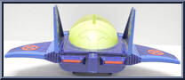 Cyclops Solo Blackbird Jet from X-Men - Classics - Accessories manufactured by Toy Biz [Loose]