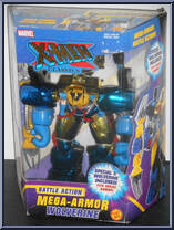 Wolverine from X-Men - Classics - Battle Action Mega-Armor manufactured by Toy Biz [Front]