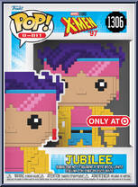 Jubilee (8-Bit) from X-Men - X-Men '97 Pop manufactured by Funko [Front]