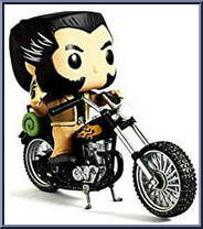 Wolverine's Motorcyle Action Figure