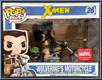 Wolverine's Motorcyle from X-Men - Pop! Rides manufactured by Funko [Front]