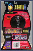 Chamber from X-Men - Generation X - Series 1 manufactured by Toy Biz [Back]