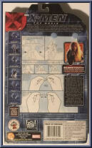 Sabretooth (Arctic Attack) from X-Men - Movie - Series 2 - Gold Stands manufactured by Toy Biz [Back]