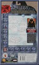 Wolverine from X-Men - Movie - Series 1 manufactured by Toy Biz [Back]