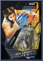 Logan (with Axe) from X-Men Origins: Wolverine - Movie Series manufactured by Hasbro [Front]