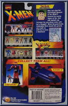 Blob from X-Men - X-Force - Series 6 manufactured by Toy Biz [Back]