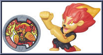 Blazion from Yo-Kai Watch - Medal Moments manufactured by Hasbro [Loose]