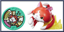 Jibanyan from Yo-Kai Watch - Medal Moments manufactured by Hasbro [Loose]