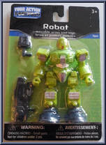 Green Robot Action Figure