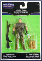 Mobile Team #3 Action Figure