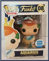 Aquarius from Zodiac - Pop! Vinyl Figures manufactured by Funko [Front]