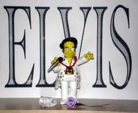 Hawaiian Elvis WOS (Simpsons) Custom Action Figure