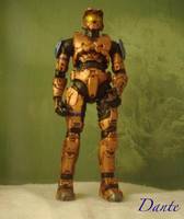 Bronze Metallic Mark VI (Halo) Custom Action Figure