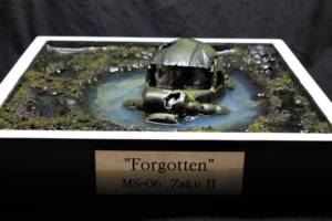 Gundam Exceed MS-06 Zaku II Head diorama (Gundam) Custom Diorama / Playset