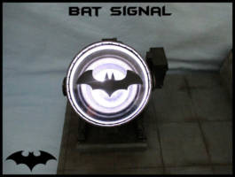 Batman - Bat Signal rooftop display (Batman) Custom Diorama / Playset