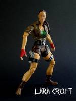 Lara Croft ("V") Custom Action Figure