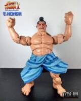 E.Honda - Upgrade Street Fighter  Sota Toys figure (Street Fighter) Custom Action Figure