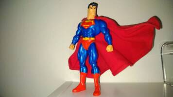 Superman Custom Cloth Cape (DC Direct) Custom Action Figure