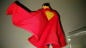 Superman Custom Cloth Cape (DC Direct) Custom Action Figure
