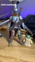 Beskar Armor Din Djarin (The Mandalorian) (Star Wars) Custom Action Figure