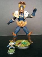 Griff Oberwald - Blood bowl (Blood) Custom Action Figure
