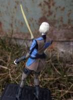 Asajj Ventress (Dark Disciple) (Star Wars Clone Wars) Custom Action Figure [Back]