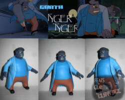 BTAS Garth The Gorilla (Batman: The Animated Series) Custom Action Figure