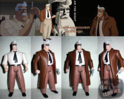 BTAS Commissioner Gordon (Batman: The Animated Series) Custom Action Figure