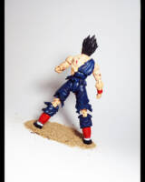 Son Gohan Battle damage (Dragonball Z) Custom Action Figure
