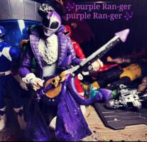 Purple Power Ranger (prince) (Power Rangers) Custom Action Figure