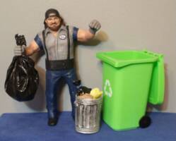 Duke The Dumpster Droese (Wrestling) Custom Action Figure