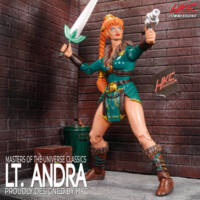 Lieutenant Andra Injustice vs MOTU (classics) (Masters of the Universe) Custom Action Figure