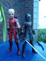 Manadlore's Exiles: The Crimsoned Bith & Arquyala (original characters) (Star Wars) Custom Action Figure
