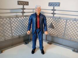 Wwe Wwf President Willie Gilzenberg Marvel Legends Mattel figure (WWE) Custom Action Figure