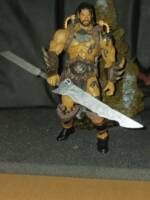 Viking vs Barbarian (Original) Custom Action Figure [Turok the Barbarian]