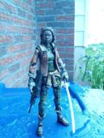 Michonne The Walking Dead (not an accurate portrayal) (The Walking Dead) Custom Action Figure