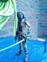 Michonne The Walking Dead (not an accurate portrayal) (The Walking Dead) Custom Action Figure