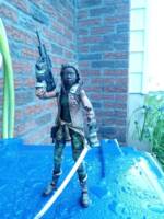 Michonne The Walking Dead (not an accurate portrayal) (The Walking Dead) Custom Action Figure