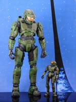 12" Master Chief with Covenant Weapons (Halo) Custom Action Figure