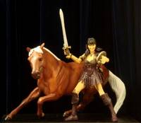 Xena Warrior Princess & Horse Argo (Xena Warrior Princess) Custom Action Figure