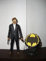 Commisioner Gordon and Bat-Signal (Batman) Custom Action Figure