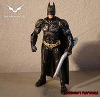Batman & Joker  -  Dark Knight Style  -  'the Arkham Files'  #01 (Dark Knight) Custom Action Figure
