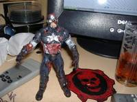 Zombie Captain America (Captain America) Custom Action Figure