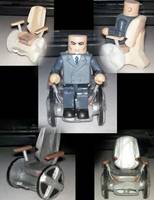 X-Men Movie Professor Xavier W/ Chair Minimate (Minimates) Custom Miniature / Figurine