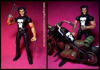 What If? Wolverine Became Punisher (Marvel Legends) Custom Action Figure