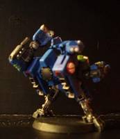 Tau XV8 Crisis Battlesuit, Shas'Vre Varient (Warhammer) Custom Miniature / Figurine