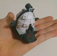 Mini - Technodrome (Teenage Mutant Ninja Turtles) Custom Miniature / Figurine